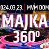 Majka 360 koncert 2024-ben a MVM Dome-ban! Jegyinformációk!