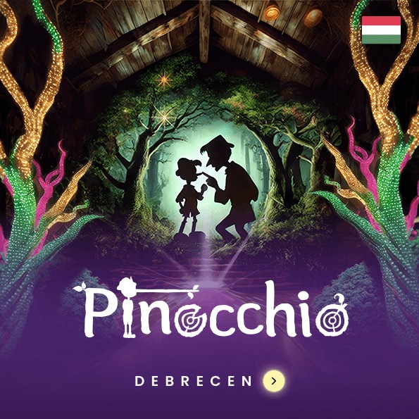 Debrecenben Pinokkió világával vár a Garden of Lights 2024-ben - Jegyek itt!