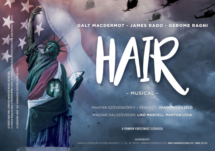 Hair musical Győrben, Budapesten és Debrecen ben is! Jegyek itt!